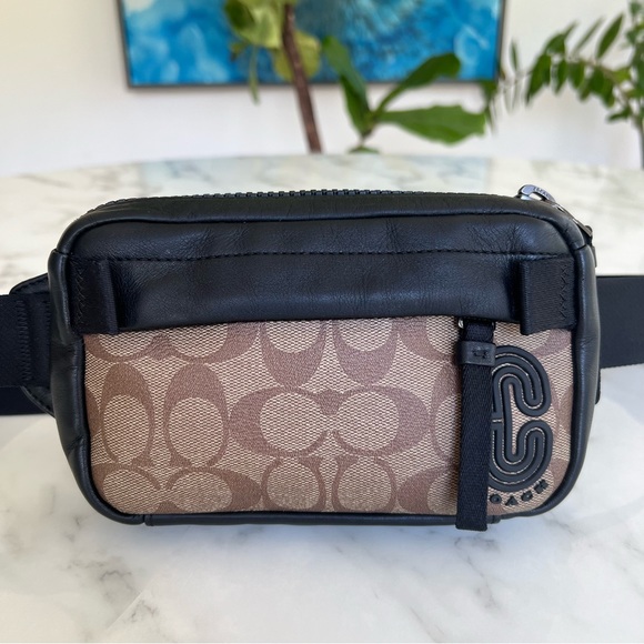 coach mini edge belt bag